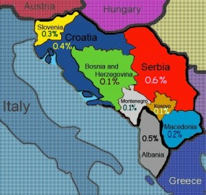 Balkan map 2008 final two layers with %