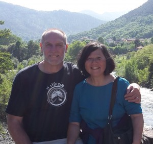 Paul and Janice in Lanzo for SKYPE